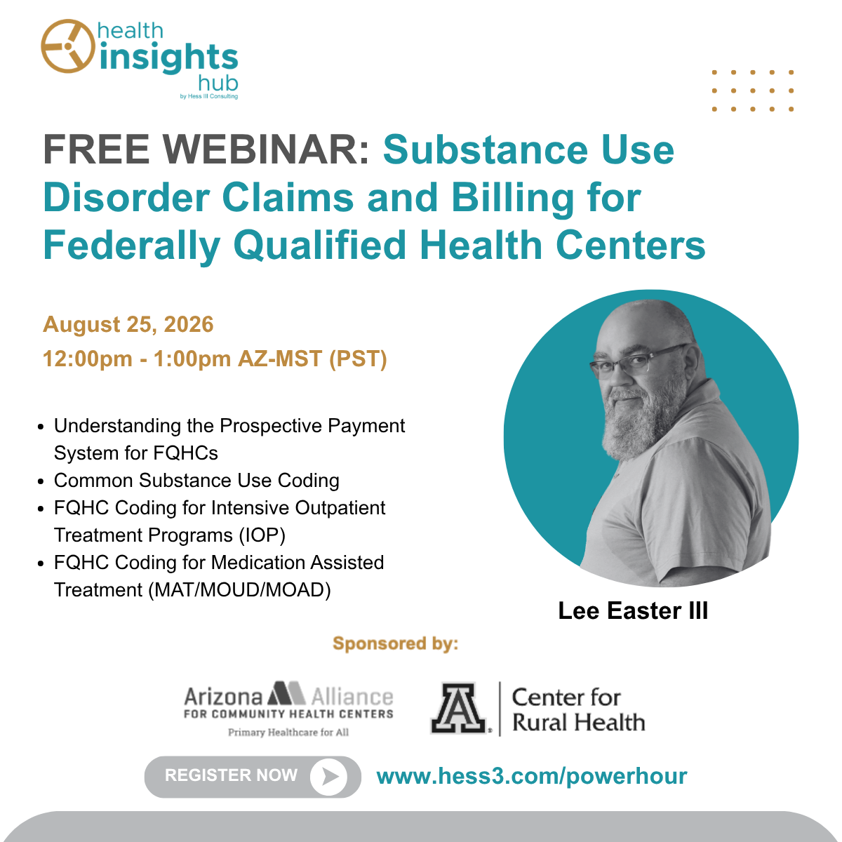SUD Billing for FQHCs Webinar Post SUD Billing for FQHCs Webinar Post